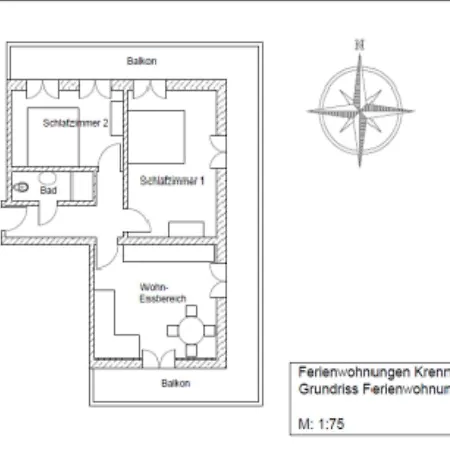 Lejlighed Ferienwohnung Krenn 1 Bad Wiessee